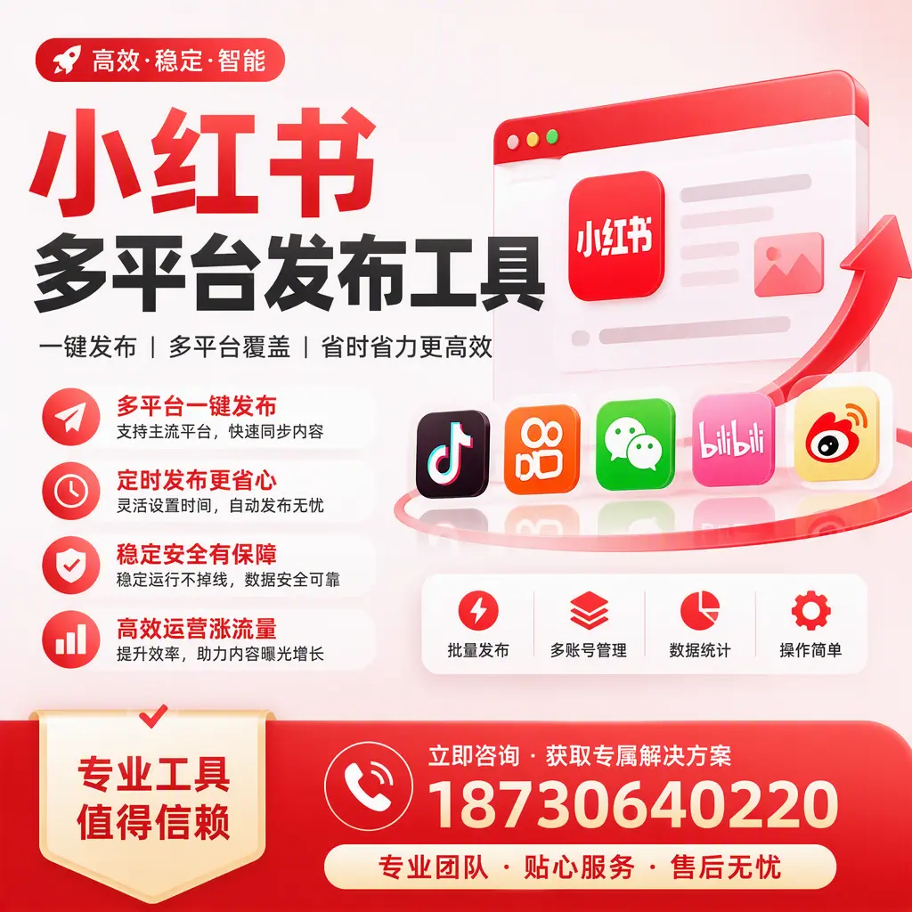 在 金昌 小红书多平台发布工具的市场前景分析